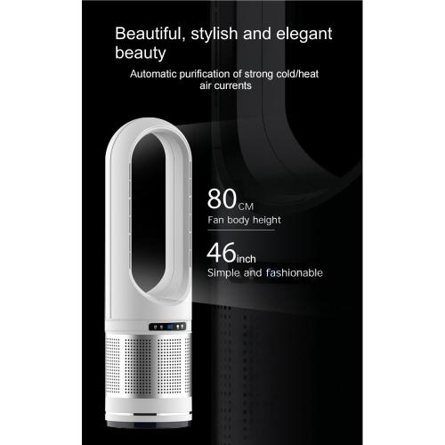 OEM Remote Digital Control Air Cooler with Purifier Bladeless Stand Tower Fan