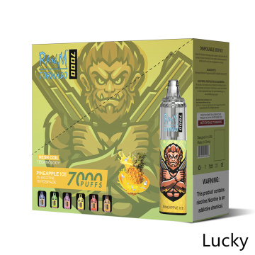 RandM 7000puffs Banana Ice