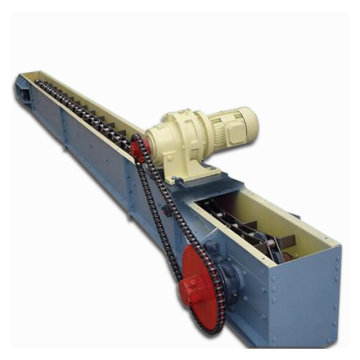 821-K600 Stainless Steel Flat Top Scraper Chain Chip Conveyor: Industrial Material Handling Solutions