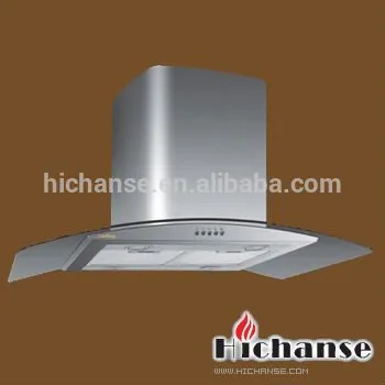Chinese kitchen exhaust range hood high quality Island hood SKD kitchen hood