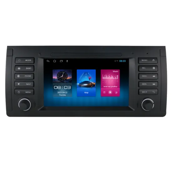 Android 9.1 Quad Core Car DVD Player for BMW 5 Series X5 E53 E39 M5