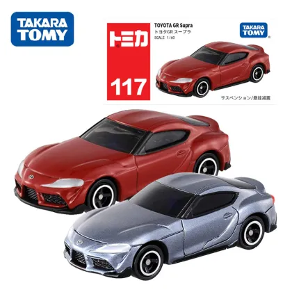 Tomica 1/64 Scale Diecast Model Car: The Popular GR Supra Mini Car Model in Alloy
