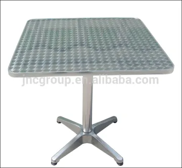 Hot sale rustless aluminum table for outdoor