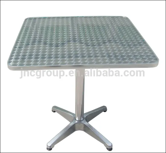 Hot sale rustless aluminum table for outdoor