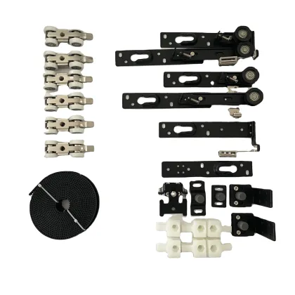 Telescopic Sliding Door System: Exploring the Components - Focus on Sliding Door Rollers and Linkage Door Hardware