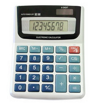 8 Digits Calculator AB-8988
