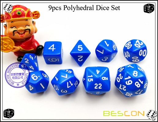 9pcs Polyhedral Dice Set-15 9pcs Polyhedral Dice Set-15