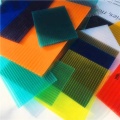 8mm twin wall colored cellular polycarbonate sheet