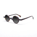 Small Acetate Eyeglasses Placa Degradada Demasiado Gafas Manufactory