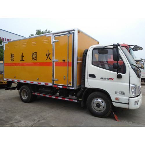 Dongfeng explosive van truck 4x2 explosion cargo truck