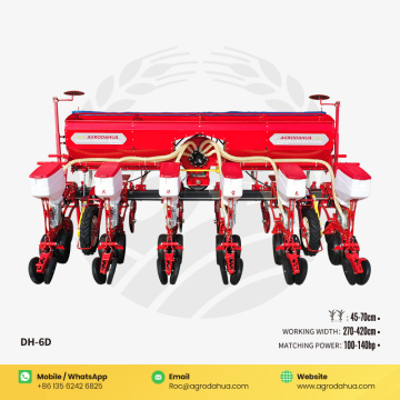 6-Row Pneumatic Precision Seeder with 1200L Fertilizer Box