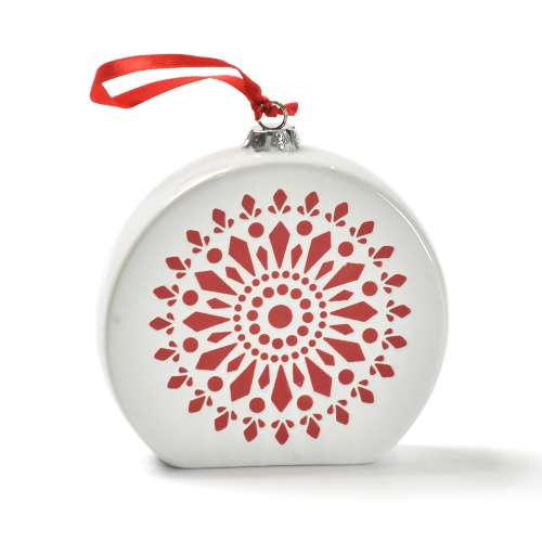 Kerstmisboomdecoraties ornamenten keramisch kerstornament