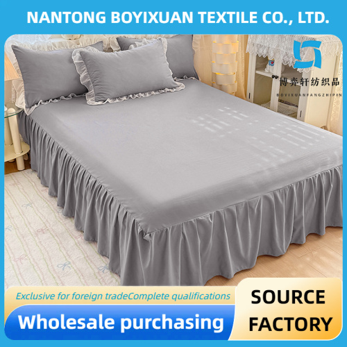 Sábana Pure Color Encaje Blanco Crema