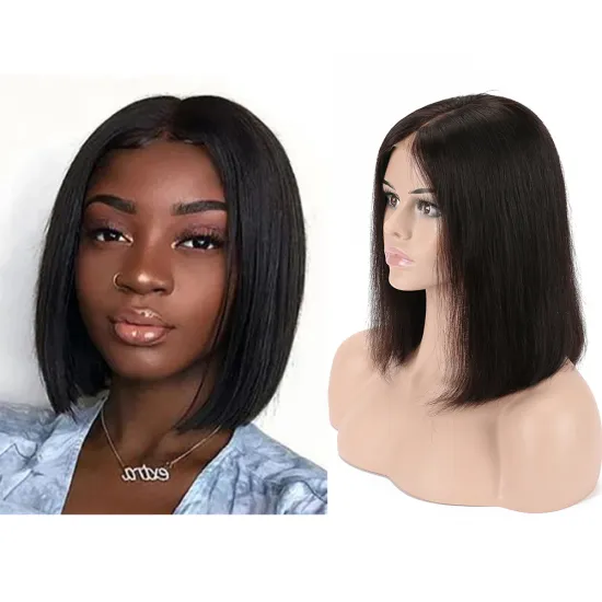 Wholesale Vendors 10a Grade Virgin Pixie Cut Short Bob Lace Frontal Wig Deep Water Wave Pre Plucked Lace Front Human Hair Wigs