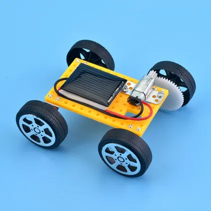 Mini Science Experiment Solar Car Toys for Children DIY Assembled Solar Powered Toy Set Educational Toys
