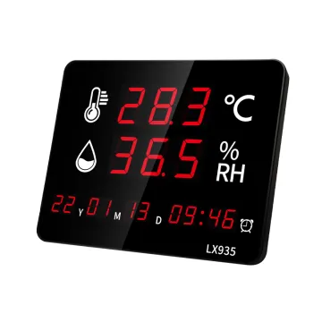 Digital Baby Thermometer with Sensitive Temperature and Humidity Sensor and Clocks