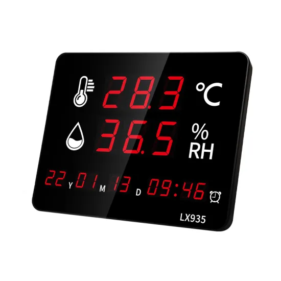 Digital Baby Thermometer with Sensitive Temperature and Humidity Sensor and Clocks