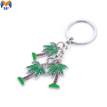 Collections Gift Metal Customized Logo Plant Keychain
