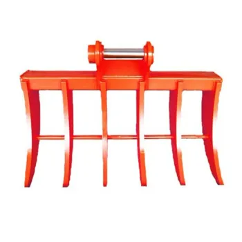 China Suppliers 20 Tonne Excavator Spares: Root Rake for Cleaning Projects