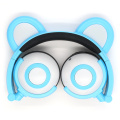 Figment Cute LED Light Panda Ear Headphones