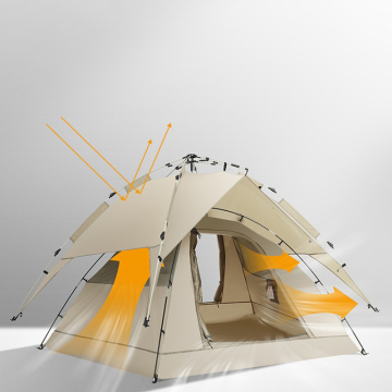 Large Family Camping Tent Waterproof for 3-6 People