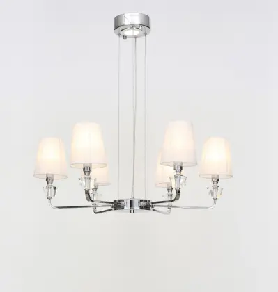 Modern Residences Living Room/ Bedroom Iron Chandelier