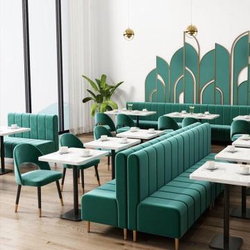 Perabot komersial untuk restoran dan bar: Penyelesaian tempat duduk Cafe &amp; Hamburger
