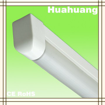 18W T8 fluorescent light fixture with PC cover