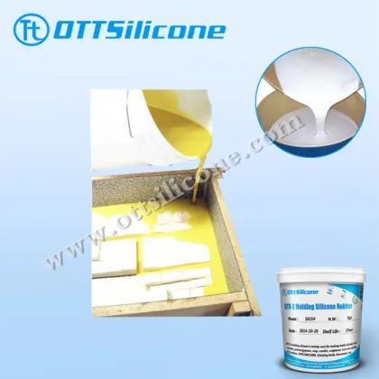 Mold making silicone rubber for stone products