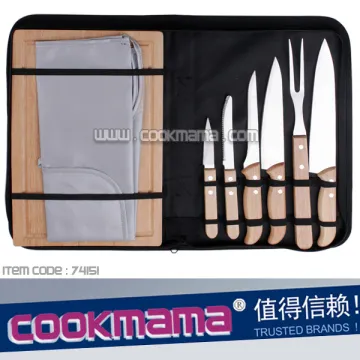 8pcs bbq knife set