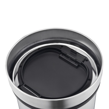 50L Round Office Kitchen Stainless Steel Trash Can