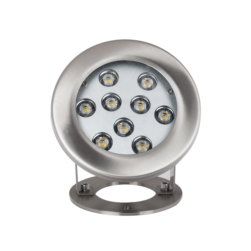 Prix ​​d'usine 9W Pool de lumière LED de fontaine submersible