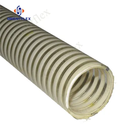 helix pvc water suction discharge hose