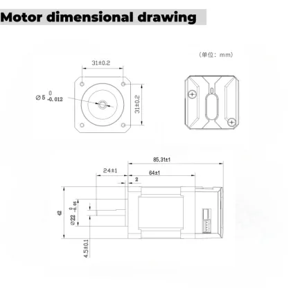 Stable Leadshine Integrated Closed Loop Stepper Servo Motors | NEMA 17 Closed Loop Stepper Motors