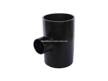 HDPE Drainage Fitting Sweep Tee