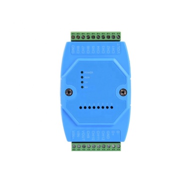 12 -kanałowy moduł akwizycji sygnału analogowego Modbus RTU