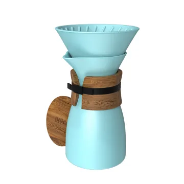 Custom Colored Ceramic Coffee Dripper for Coffee Lovers
