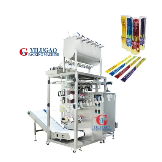 High Quality 8 Nozzle Ice Lolly Filling and Freeze Pop Packing Machine
