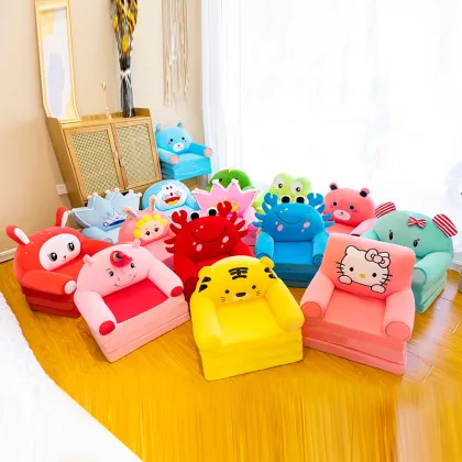 Customized Plush Toy Sofa - Cartoon Folding Sofa for Children