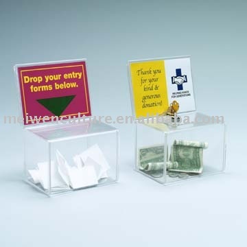 coin box(acrylic box,collection box,saving box)