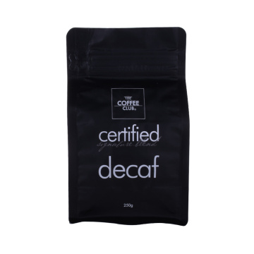 Indywidualna płaska torba na kawę z logo Ldpe z zaworem