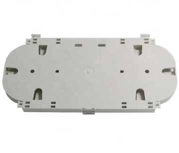 24-Core Splice Cassette Fiber Optic Cable Tray ABS Plastic FTTH Optical Splice Tray for ODF