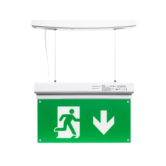 5-in-1 Emergency Exit Sign LiFePO4 Battery