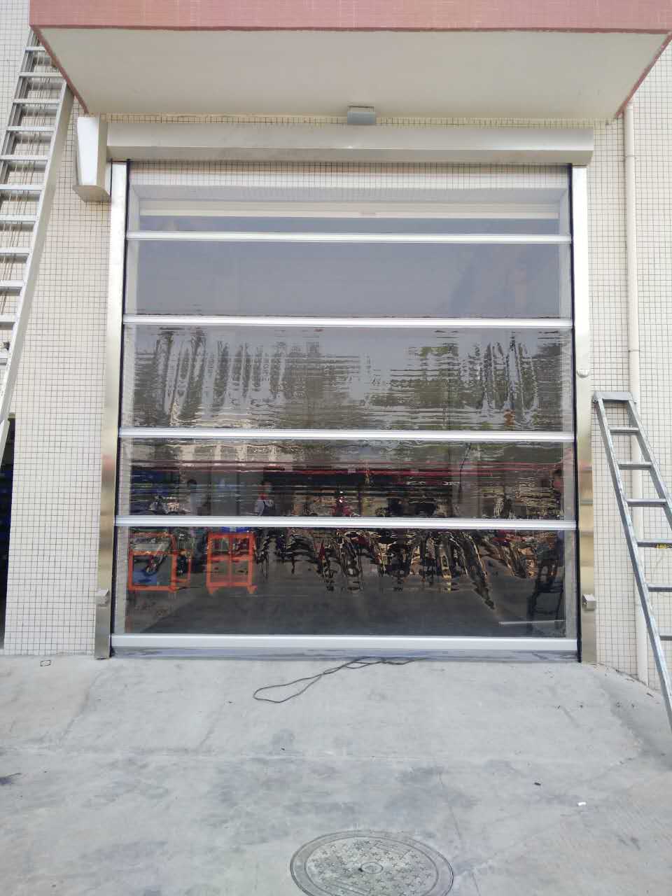 Transparent PVC Great Performace High Speed Door