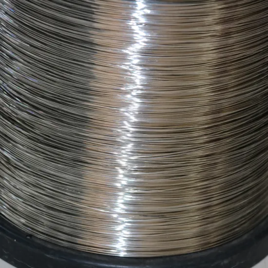 Bright drawn stainless steel wire