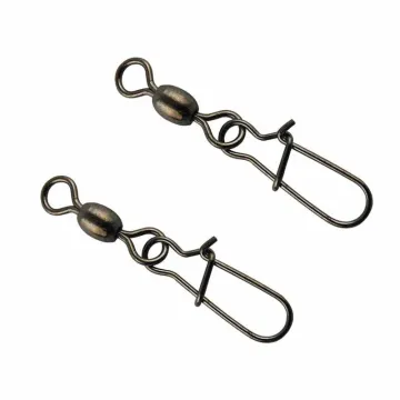 Crane Swivel with Nice Snap Fishing Connector Hook - Carp Fishing Equipment