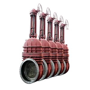 Gear operation gate valve 2
