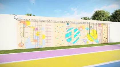 Kids Indoor Climbing Wall: Exciting and Funny Rock Climbing Equipment