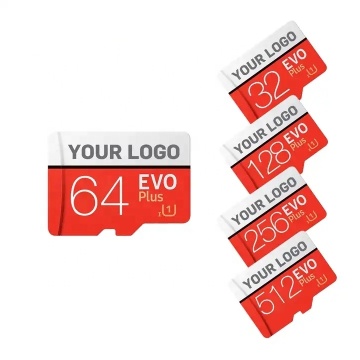 Factory OEM Custom Logo Micro SD Carte - 16 Go à 512 Go pour Samsung