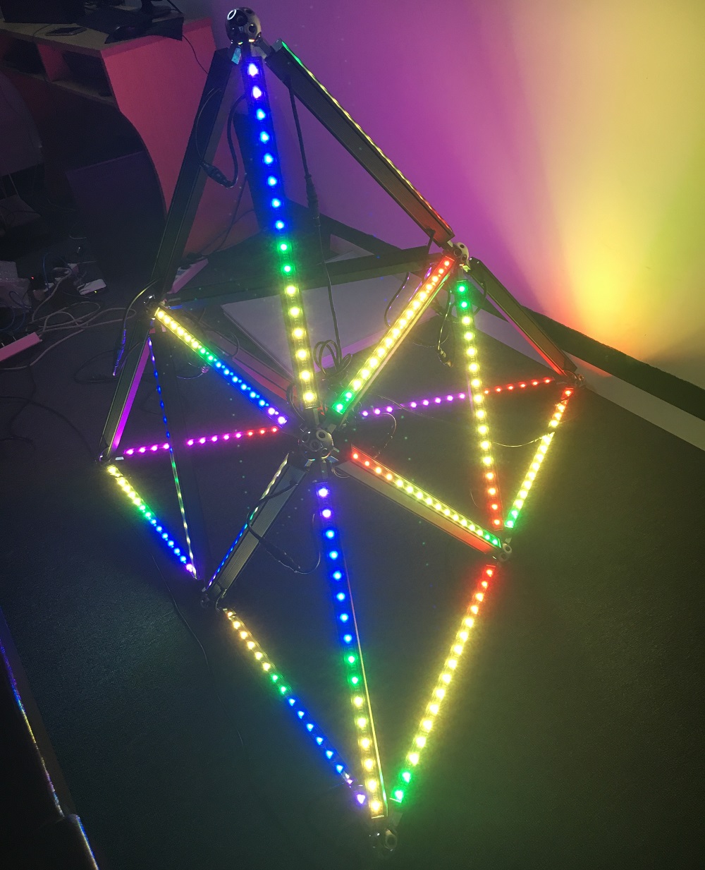 DMX512 Pixel Control Digital LED RGB Bar Light